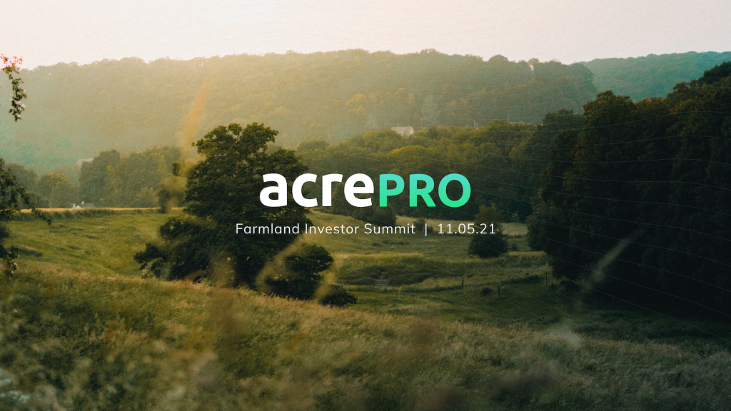 Investor Summit Deck – 1 AcrePro pitch deck